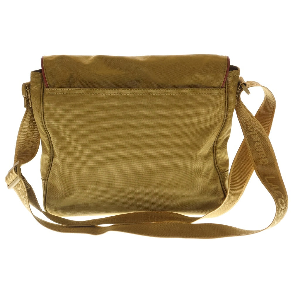 SUPREME(シュプリーム) 19AW ×Lacoste Small Messenger Bag ラコステ スモール メッセンジャー ショルダーバッグ ブラウン