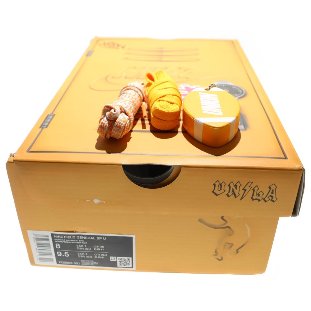 NIKE(ナイキ) ×UNION FIELD GENERAL SP ユニオン フィールド ジェネラル ローカットスニーカー オレンジ/ホワイト US8/26cm FQ9003-001