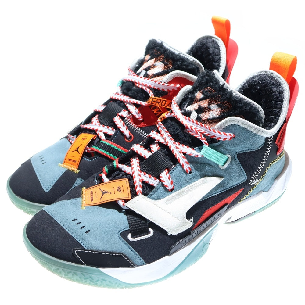 NIKE(ナイキ) ×FACETASM WHY NOT ZERO 4 PREMIUM PF ファセッタズム ローカットスニーカー ブラック/マルチ US8/26cm DC3664-001