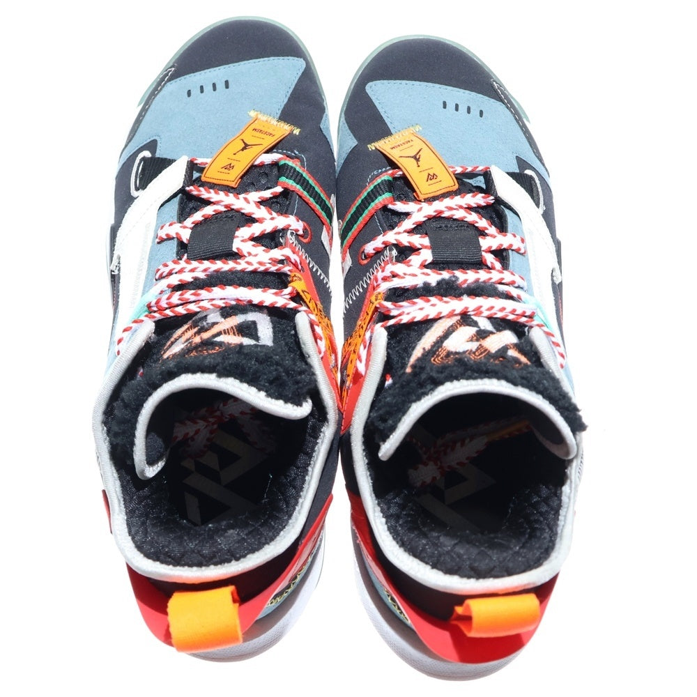 NIKE(ナイキ) ×FACETASM WHY NOT ZERO 4 PREMIUM PF ファセッタズム ローカットスニーカー ブラック/マルチ US8/26cm DC3664-001