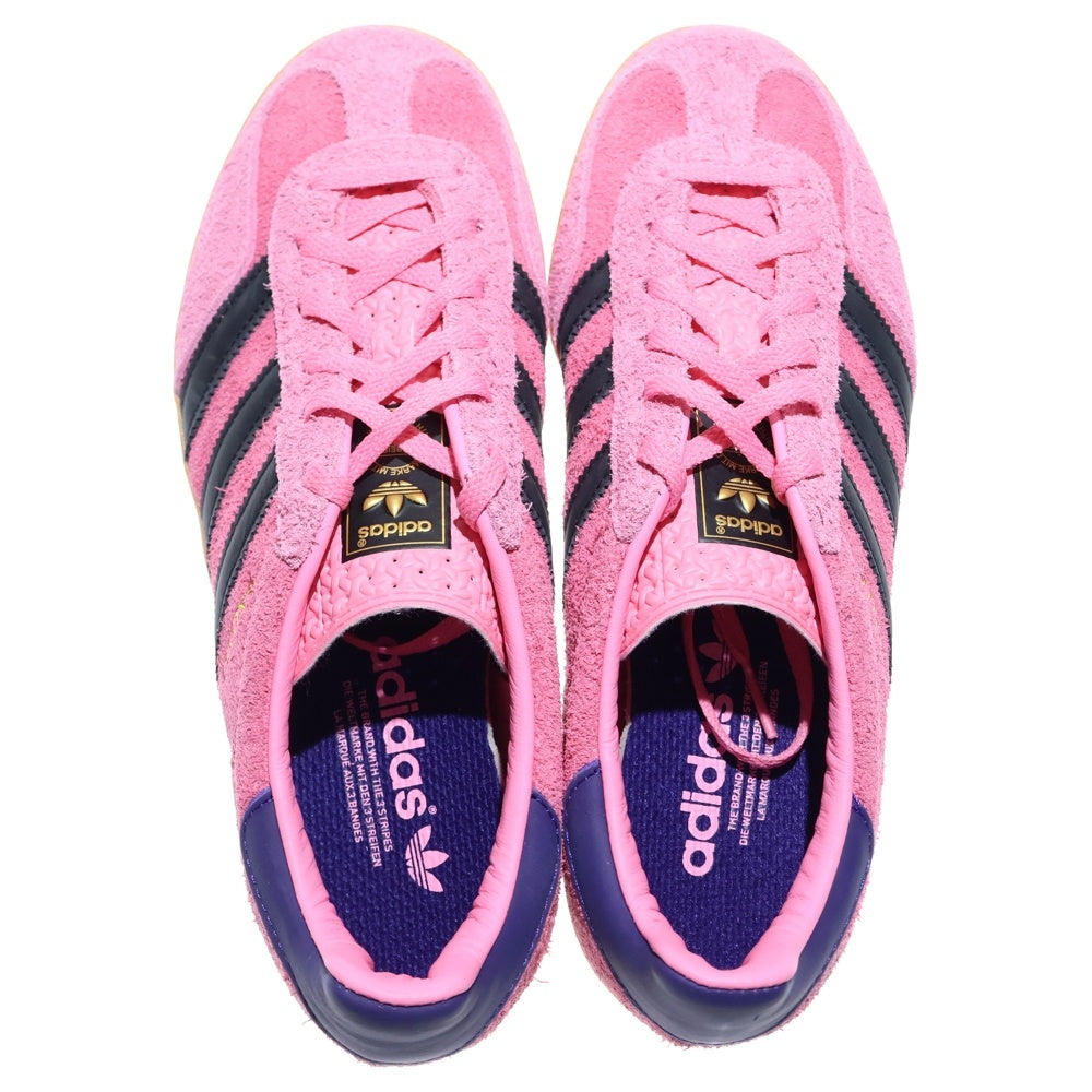 adidas(アディダス) WMNS GAZELLE INDOOR ウィメンズ ガゼル インドア スウェードレザー ローカットスニーカー ピンク レディース US8/25cm IE7002