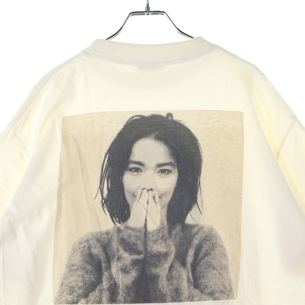 VINTAGE(ヴィンテージ) 90S BJORK 1993 Debut RAW ヴィンテージ ビョーク デビュー フォトプリント 半袖 Tシャツ ホワイト