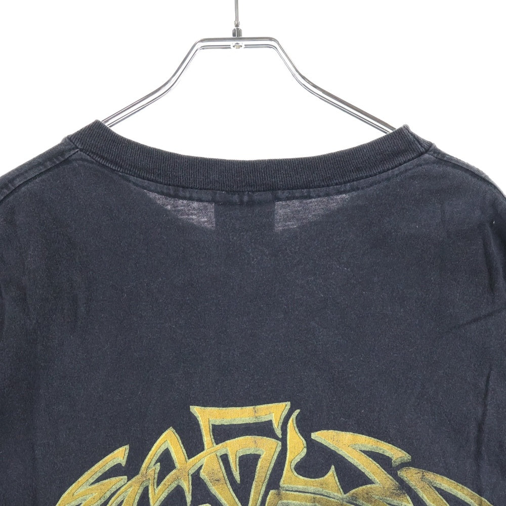 VINTAGE(ヴィンテージ) 90S VINTAGE EAGLES Hell Freezes Over ヴィンテージ イーグルス ヘル フリーゼズ オーヴァー 両面プリント クルーネック 半袖 Tシャツ カットソー ブラック