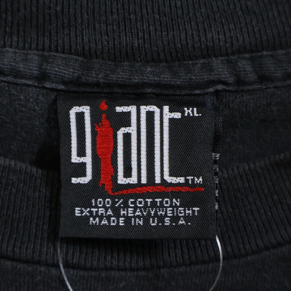 VINTAGE(ヴィンテージ) 90S VINTAGE EAGLES Hell Freezes Over ヴィンテージ イーグルス ヘル フリーゼズ オーヴァー 両面プリント クルーネック 半袖 Tシャツ カットソー ブラック