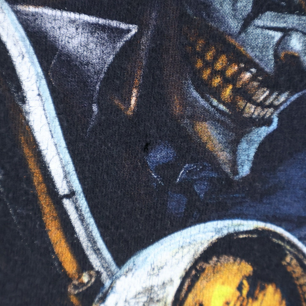 HARLEY DAVIDSON(ハーレーダビッドソン) 両面プリント クルーネック 半袖 Tシャツ カットソー ブラック