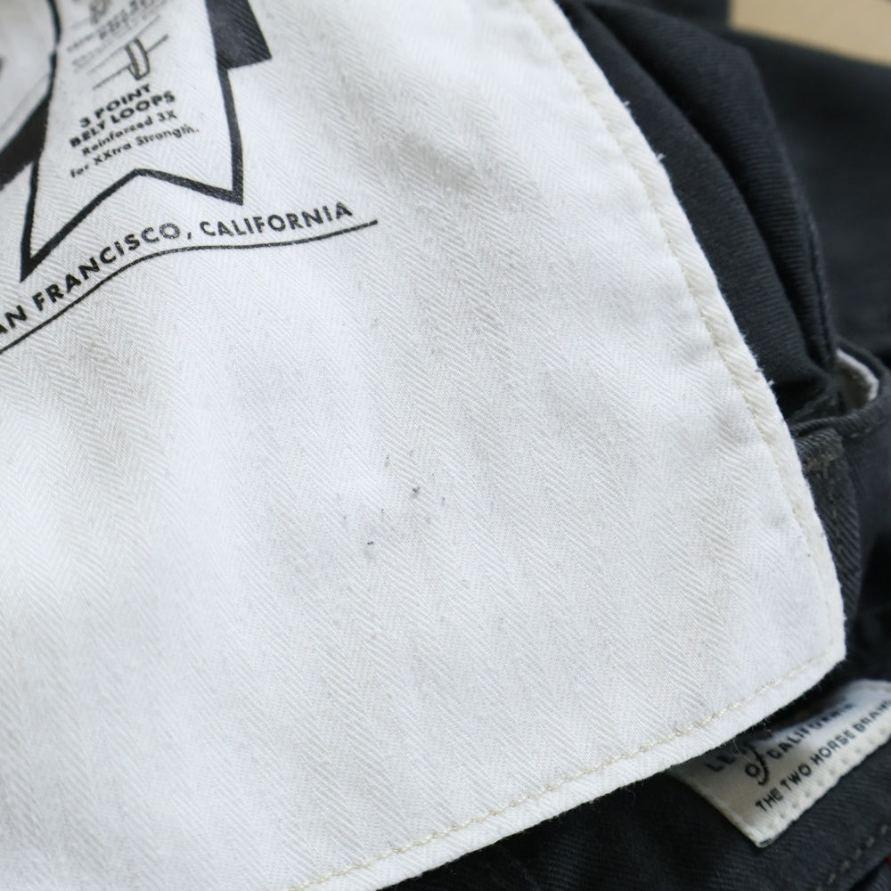 Levi's(リーバイス) ワイドレッグ チノ ロングパンツ グレー PC9-A1223-0007