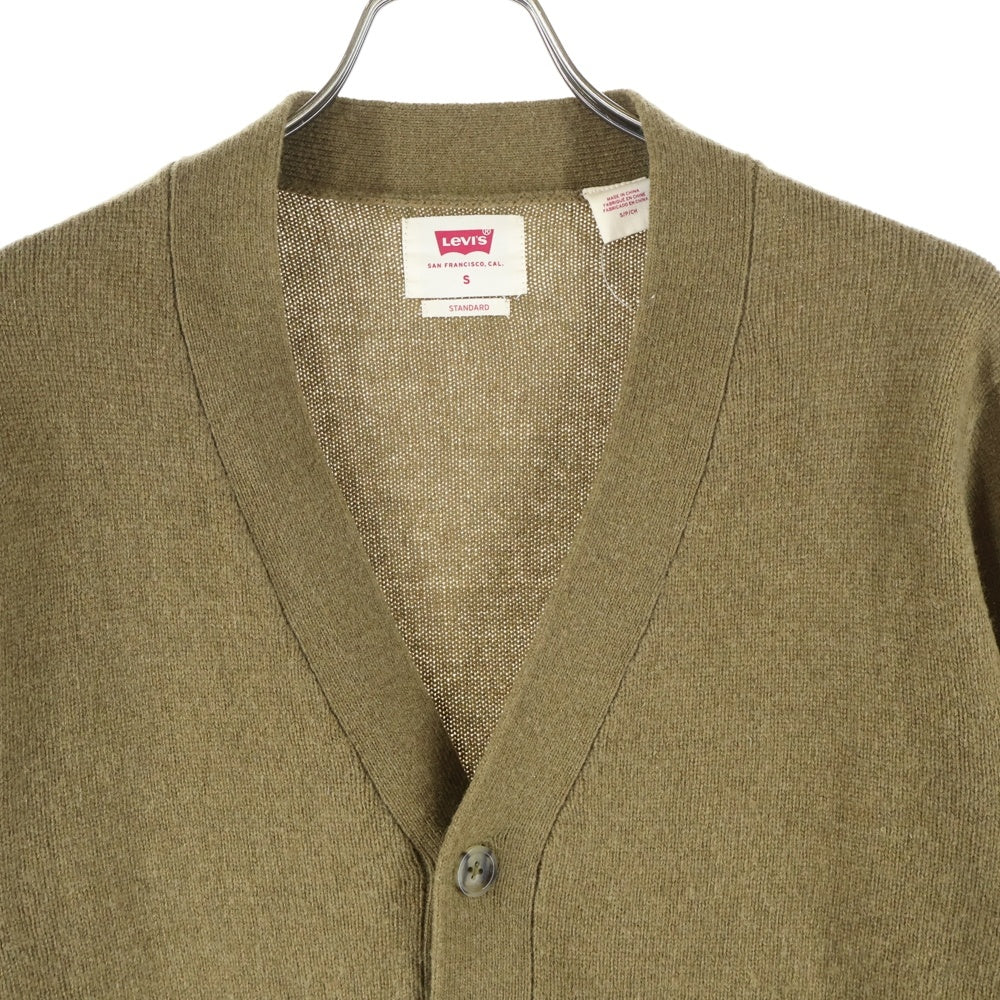 Levi's(リーバイス) ウール ニット カーディガン ブラウン PC9-A8621-0000