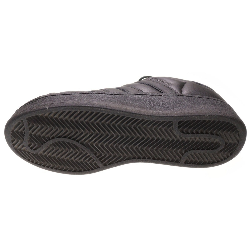 adidas(アディダス) ×atmos SUPERSTAR XLG アトモス スーパースター ローカットスニーカー ブラック US9/27cm IF6290