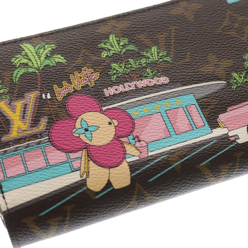 LOUIS VUITTON(ルイヴィトン) モノグラム ジッピーウォレット ヴィヴィエンヌ ラウンドファスナー 長財布 ブラウン M80857 RFID
