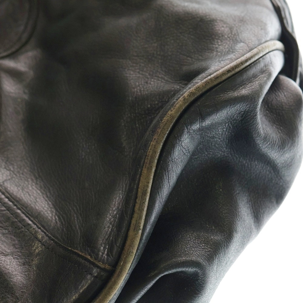 CHROME HEARTS(クロムハーツ) BSフレアボタン フレアニー レザー