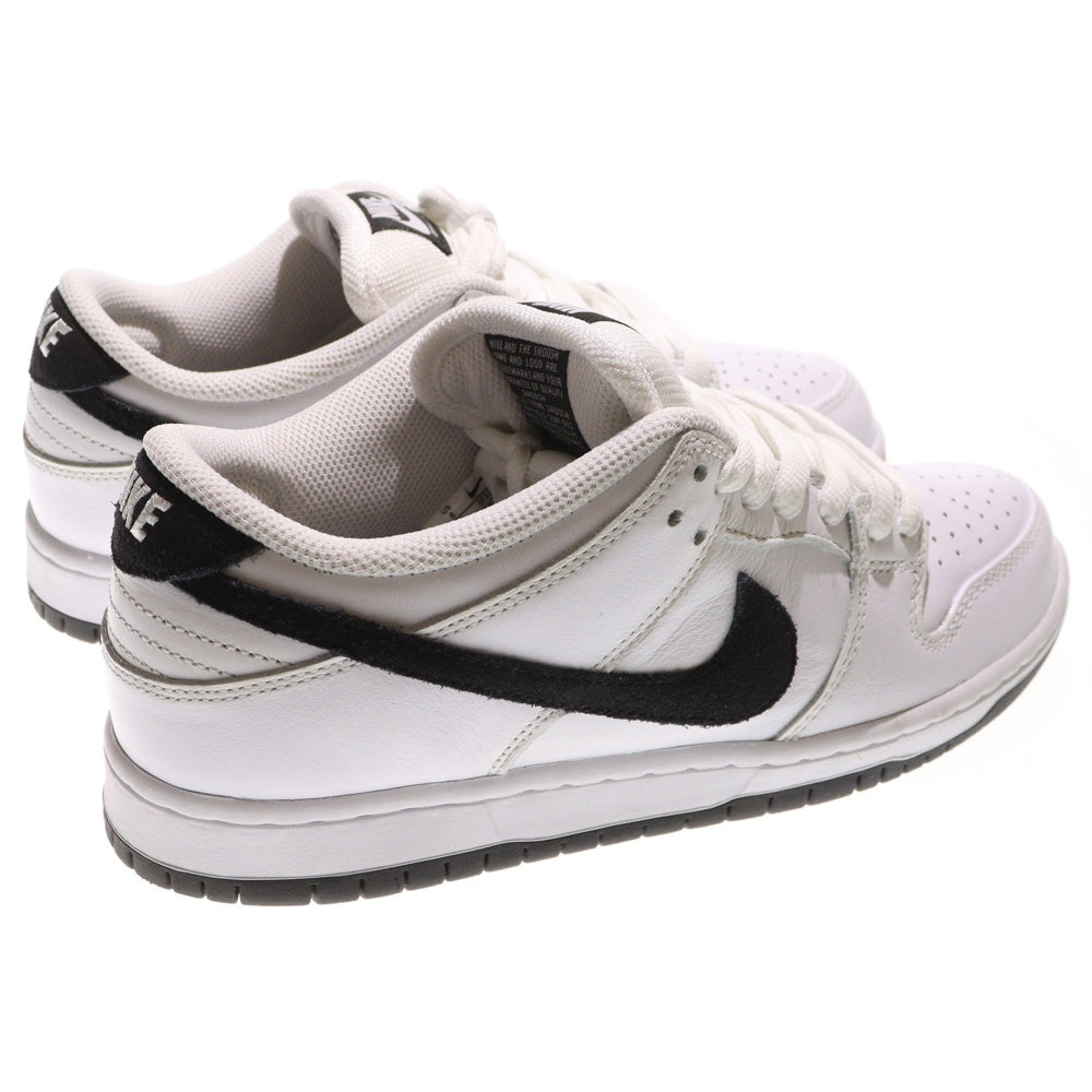 NIKE SB(ナイキエスビー) DUNK LOW PRO ダンク ローカットスニーカー ホワイト/ブラック US8/26cm HF3704-100