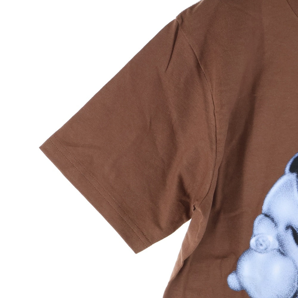 SUPREME(シュプリーム) 25AW Snowman Tee スノーマンプリント クルーネック半袖Tシャツ カットソー ブラウン