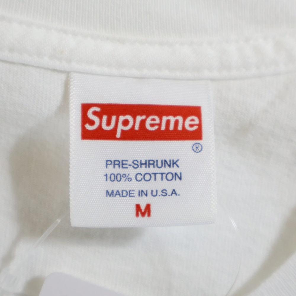 SUPREME(シュプリーム) 23AW Camacho Tee カマチョプリント クルーネック半袖Tシャツ カットソー ホワイト