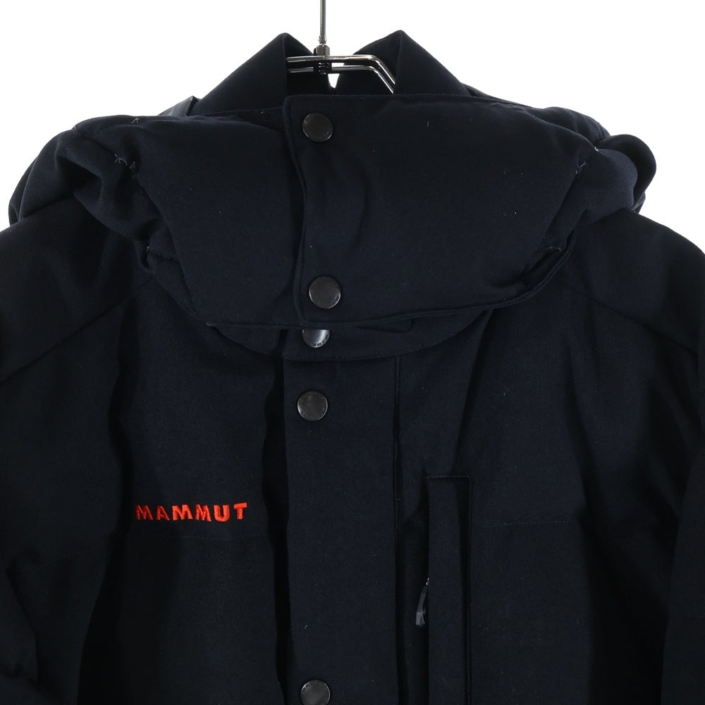 MAMMUT(マムート) ROSEG 2.0 IN HOODED JACKET AF MEN CLASSIC フロントロゴ ジップフーディ 中綿ダウンジャケット ブラック 1013-03140