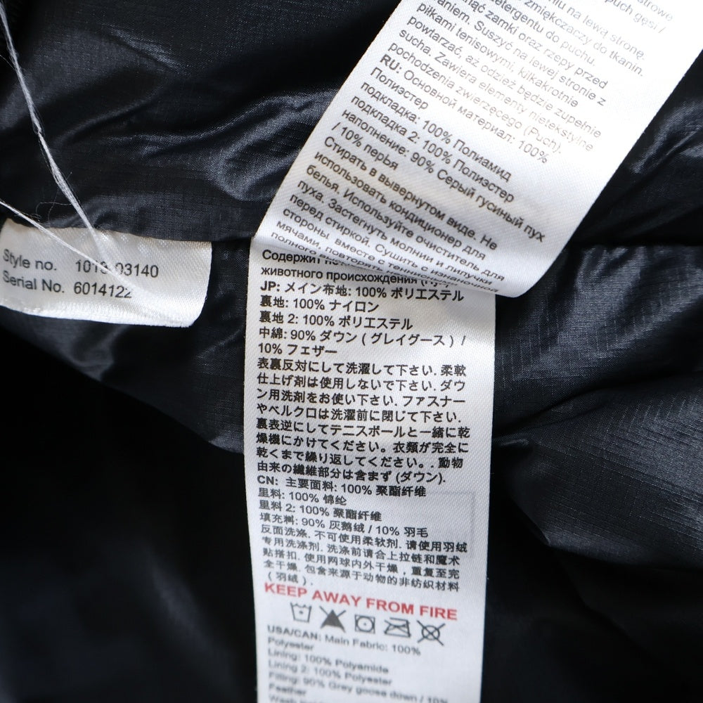 MAMMUT(マムート) ROSEG 2.0 IN HOODED JACKET AF MEN CLASSIC フロントロゴ ジップフーディ 中綿ダウンジャケット ブラック 1013-03140