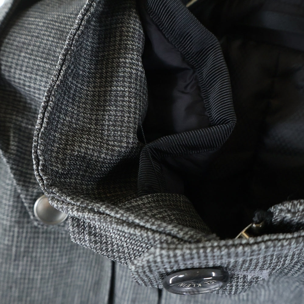 MICHEL KLEIN(ミッシェルクラン) マルチポケット ジップアップ 中綿ダウンジャケット グレー MINUAA-20600