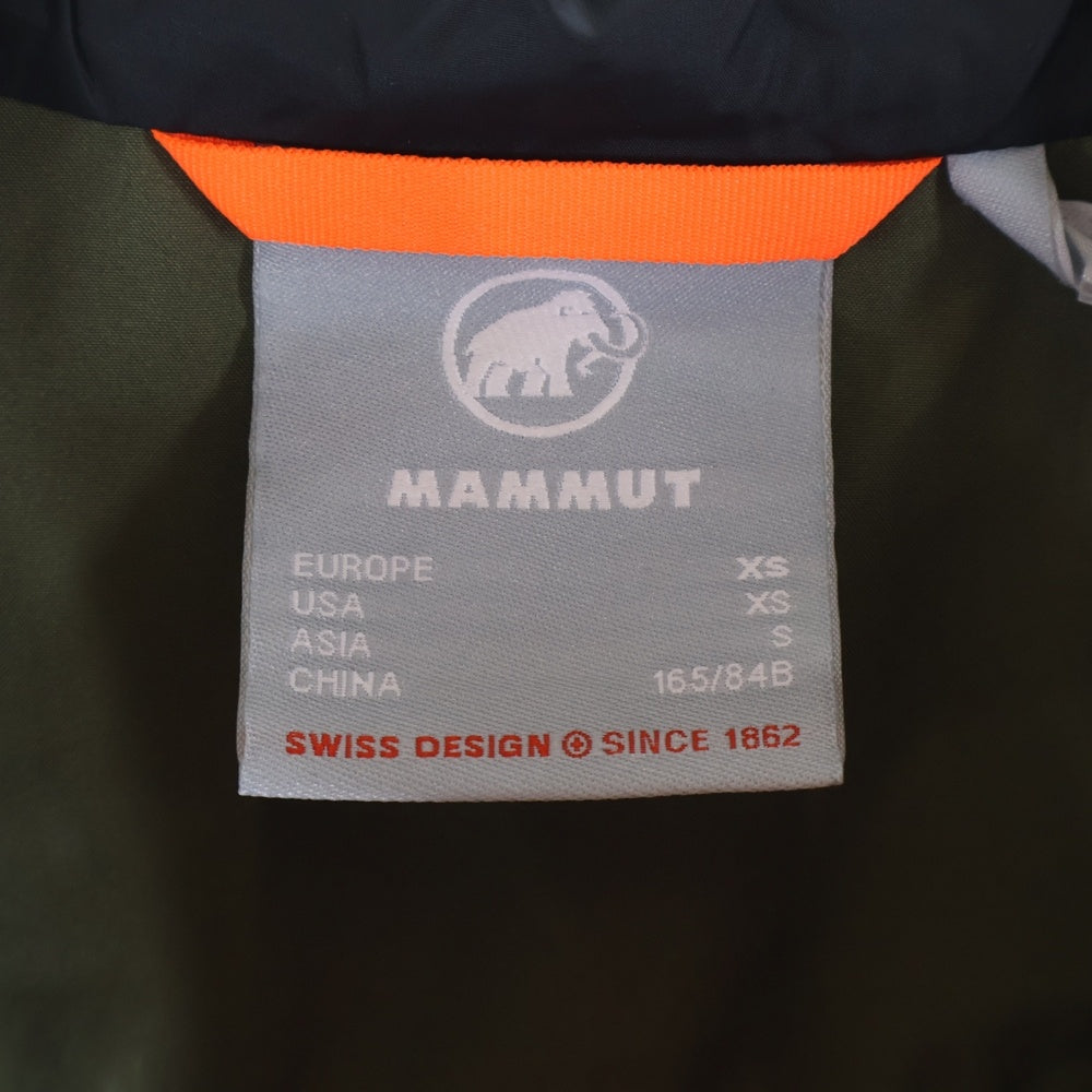 MAMMUT(マムート) AYAKO PRO HS HOODED アヤコプロ フーデッド ジップアップジャケット カーキ 1010-27550