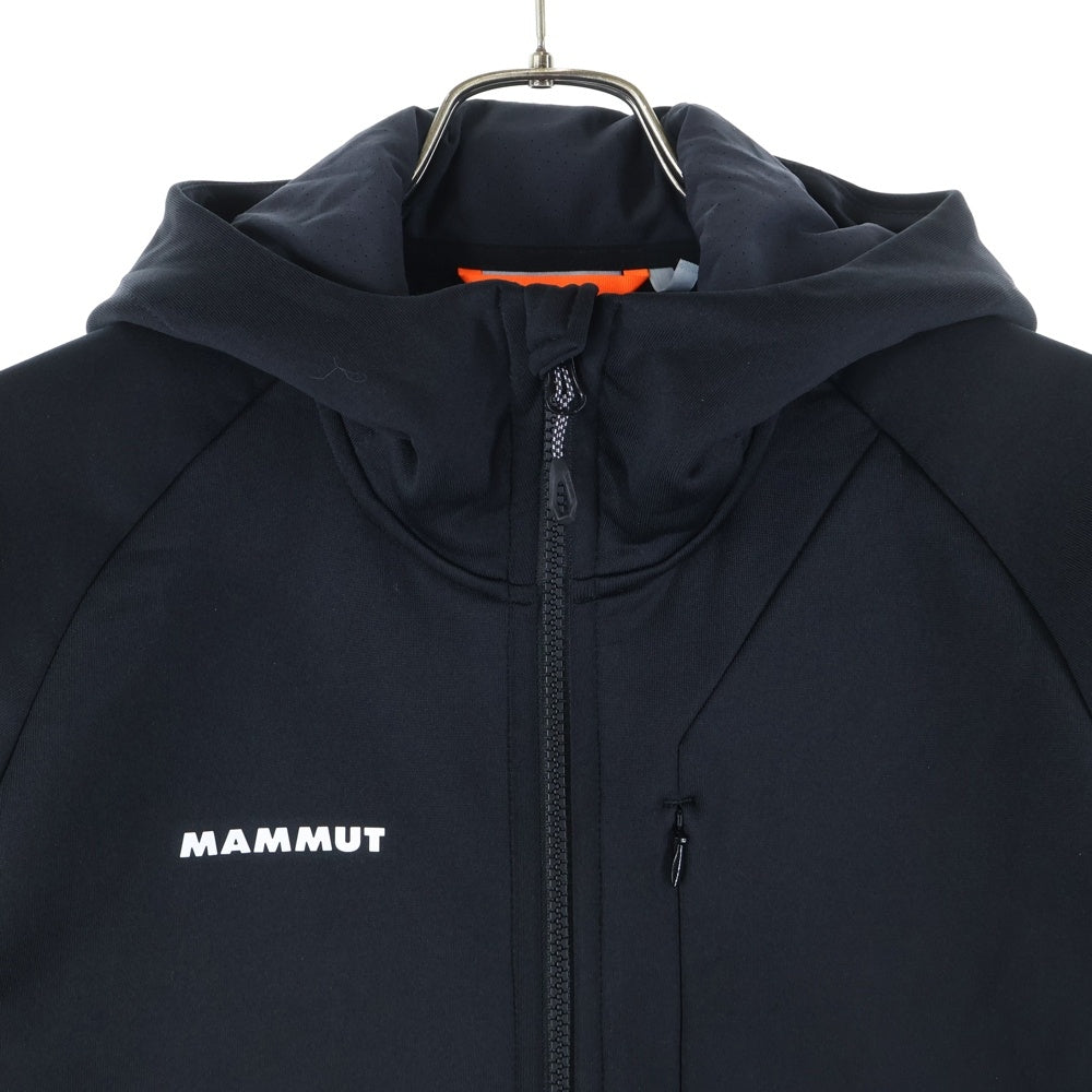 MAMMUT(マムート) AVERS WINTER ML HOODED JKT アバウィンター サイドプリント フーデッドジャケット ブラック 1014-03421