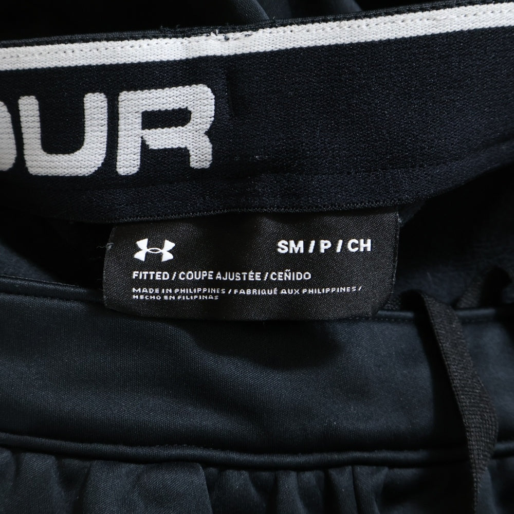 UNDER ARMOUR(アンダーアーマー) 21AW サイドロゴプリント ナイロンジョガーパンツ ブラック 1368943