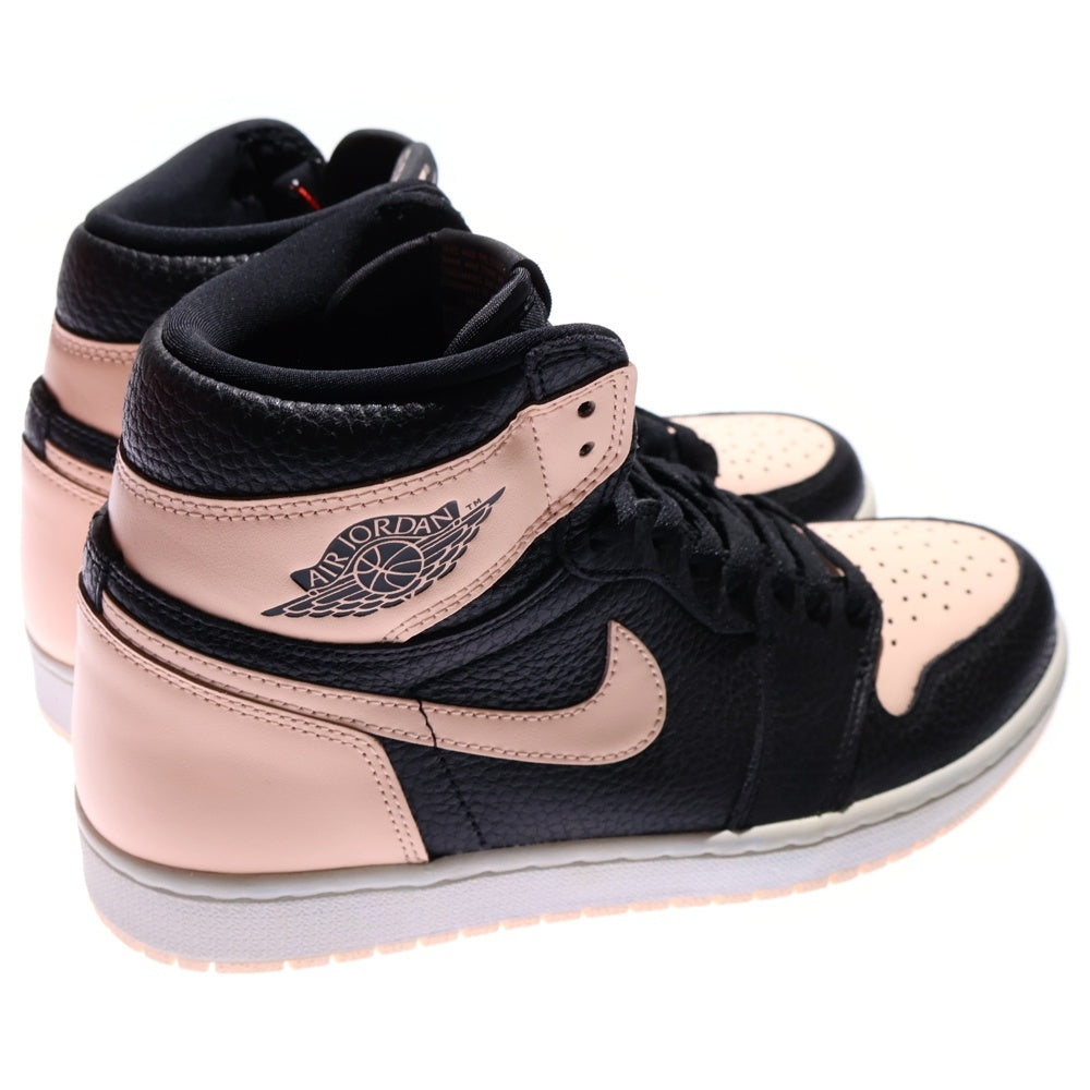 NIKE(ナイキ) AIR JORDAN 1 RETRO HIGH CRIMSON TINT エアジョーダン1 レトロ クリムゾンティント ハイカットスニーカー ブラック/ピンク US9/27cm 555088-081