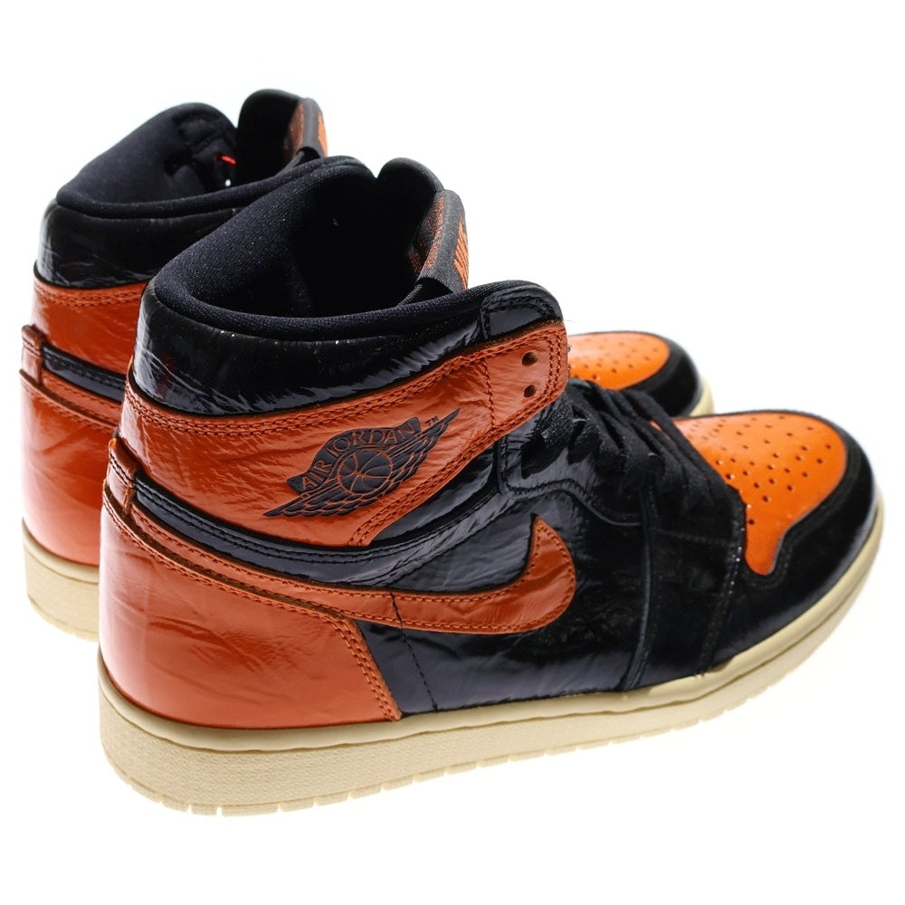 NIKE(ナイキ) AIR JORDAN 1 RETRO HIGH OG SHATTERED BACKBOARD 3.0 エアジョーダン1 レトロ シャッタードバックボード3.0 ハイカットスニーカー US9/27cm 555088-028