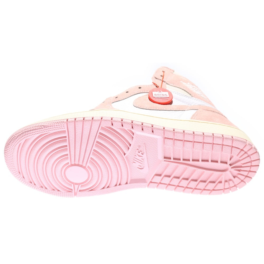 NIKE(ナイキ) WMNS AIR JORDAN 1 RETRO HIGH OG Washed Pink FD2596-600 ウィメンズ エア ジョーダン 1 レトロ ウォッシュドピンク ハイカットスニーカー FD2596-600 レディース