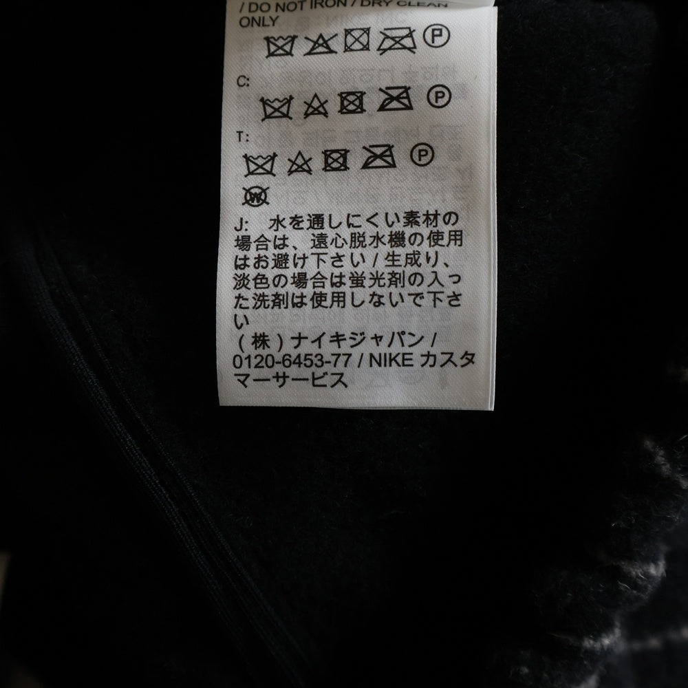 NIKE(ナイキ) 23SS ×STUSSY STRIPE WOOL PANTS ステューシー ストライプ ウール ロングパンツ ブラック DR4021-010