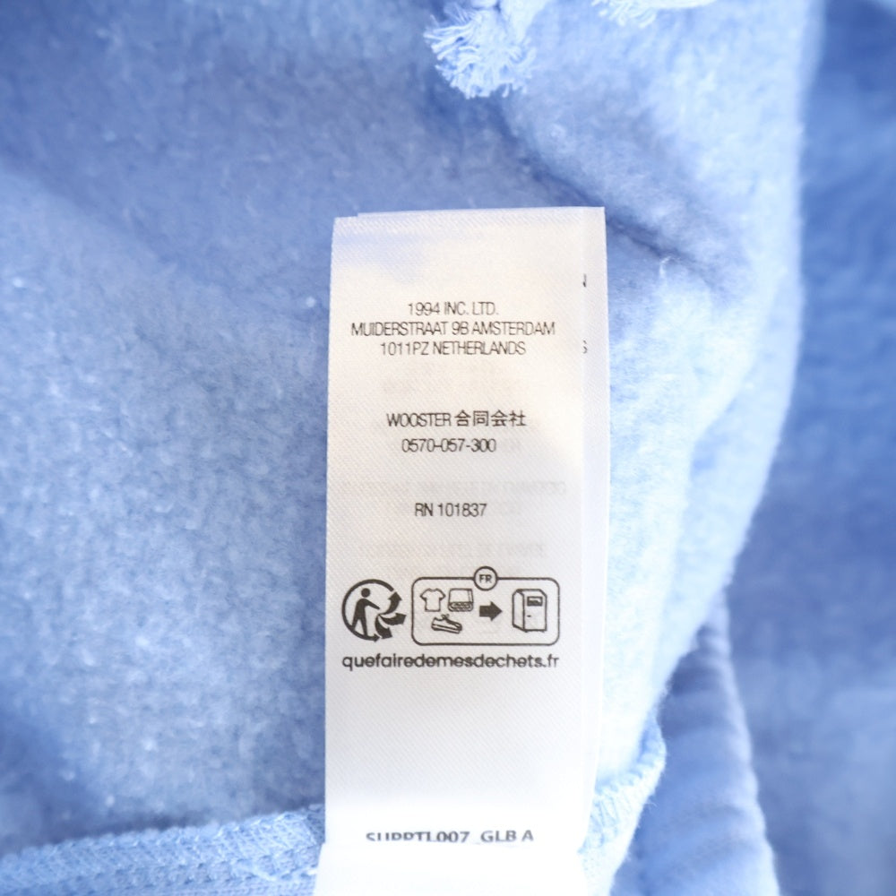 SUPREME(シュプリーム) 24AW Satin Applique Sweatpant サテンアップリケ スウェット ロングパンツ ライトブルー