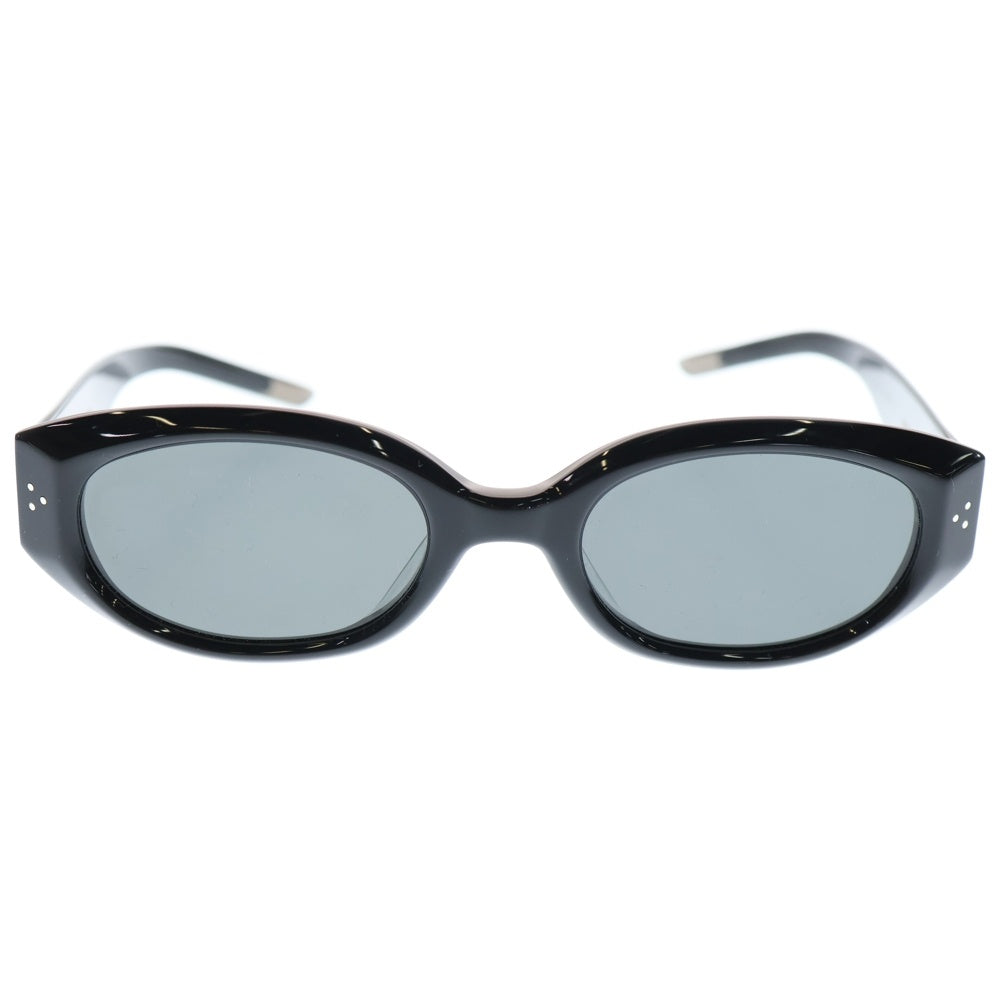 GENTLE MONSTER(ジェントルモンスター) VOID 01 オーバルサングラス メガネ ブラック/シルバー