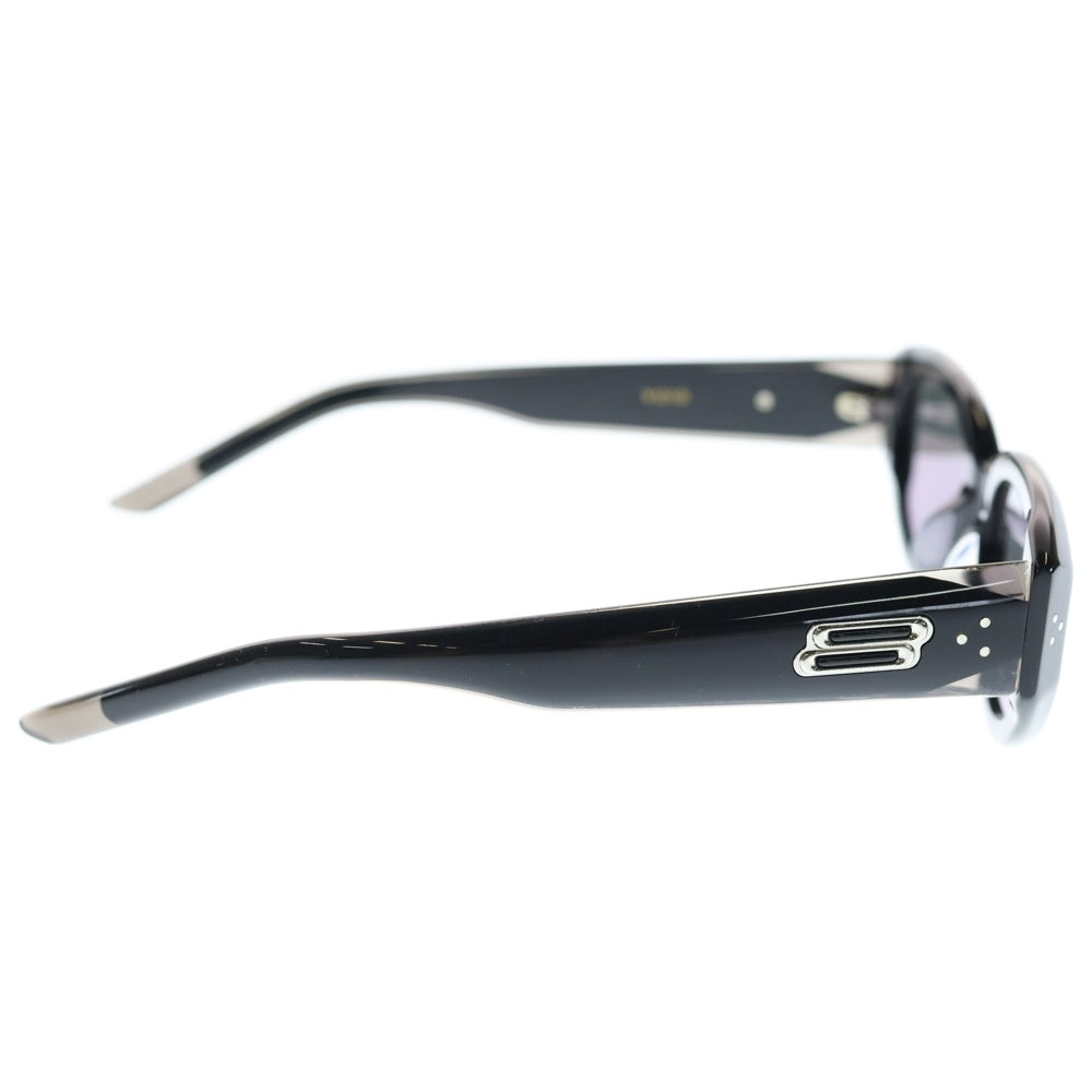 GENTLE MONSTER(ジェントルモンスター) VOID 01 オーバルサングラス メガネ ブラック/シルバー