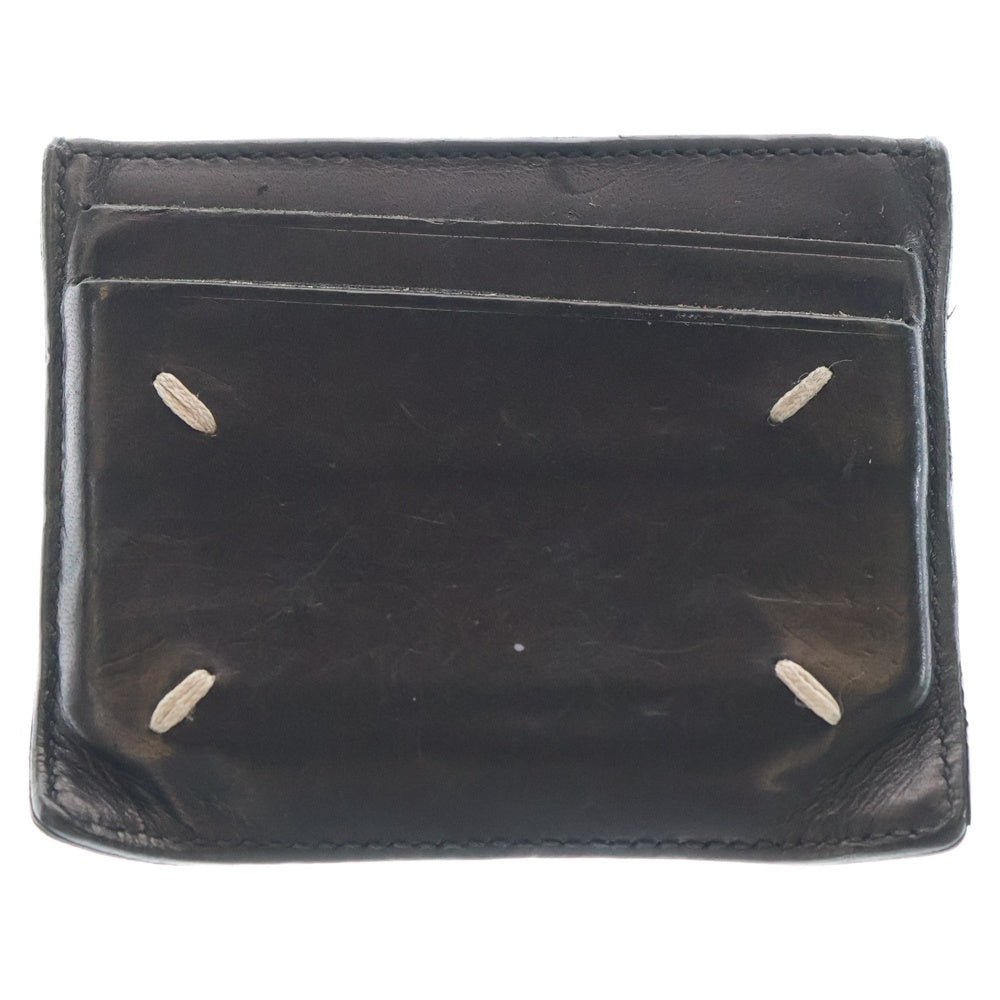 Maison Margiela 11(メゾンマルジェラ11) 4ステッチ 5スロット カードケース ブラック