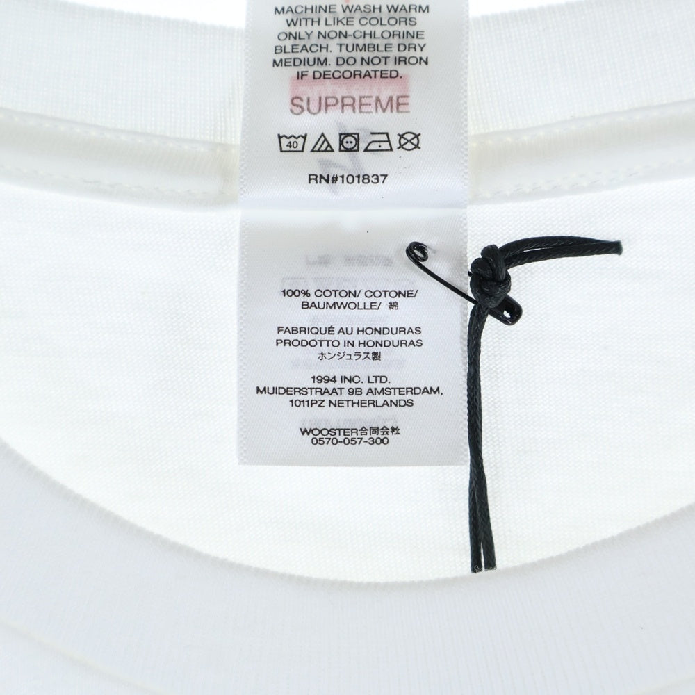 SUPREME(シュプリーム) 25AW Y's by Yohji Yamamoto Star Tee ワイズ ヨウジ ヤマモト スター ロゴプリント クルーネック半袖Tシャツ カットソー ホワイト