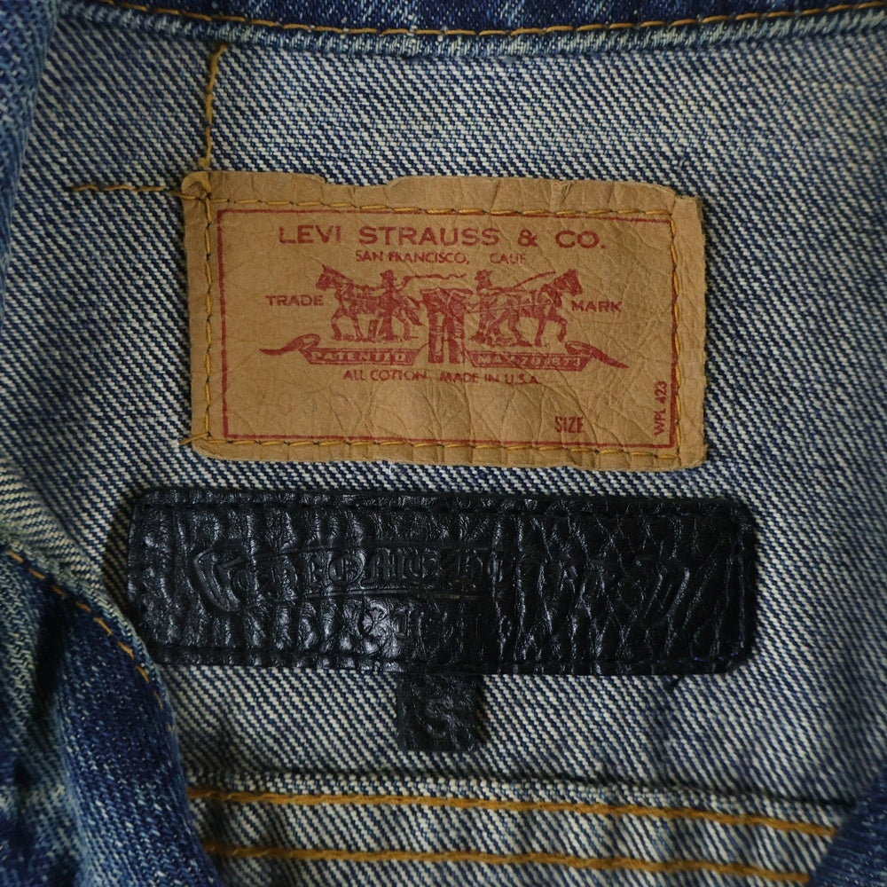 CHROME HEARTS(クロムハーツ) × Levi's VNTG Denim Jacket × リーバイス デニムジャケット インディゴ