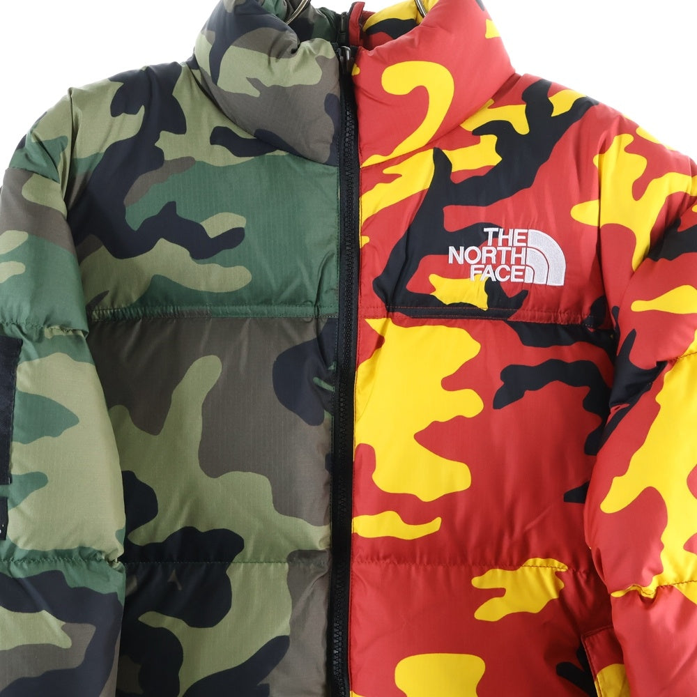 SUPREME(シュプリーム) 24SS ×THE NORTH FACE Split Nuptse Jacket ザ ノースフェイス スプリット ヌプシ ダウンジャケット カモフラ マルチ ND02400I