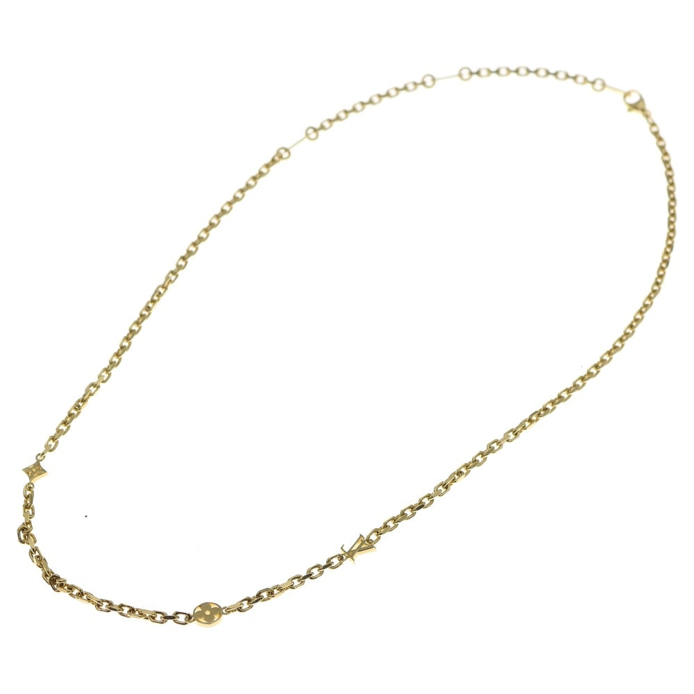 LOUIS VUITTON(ルイヴィトン) チェーン LV ユアーズ S00 モノグラム ネックレス ゴールド M02740