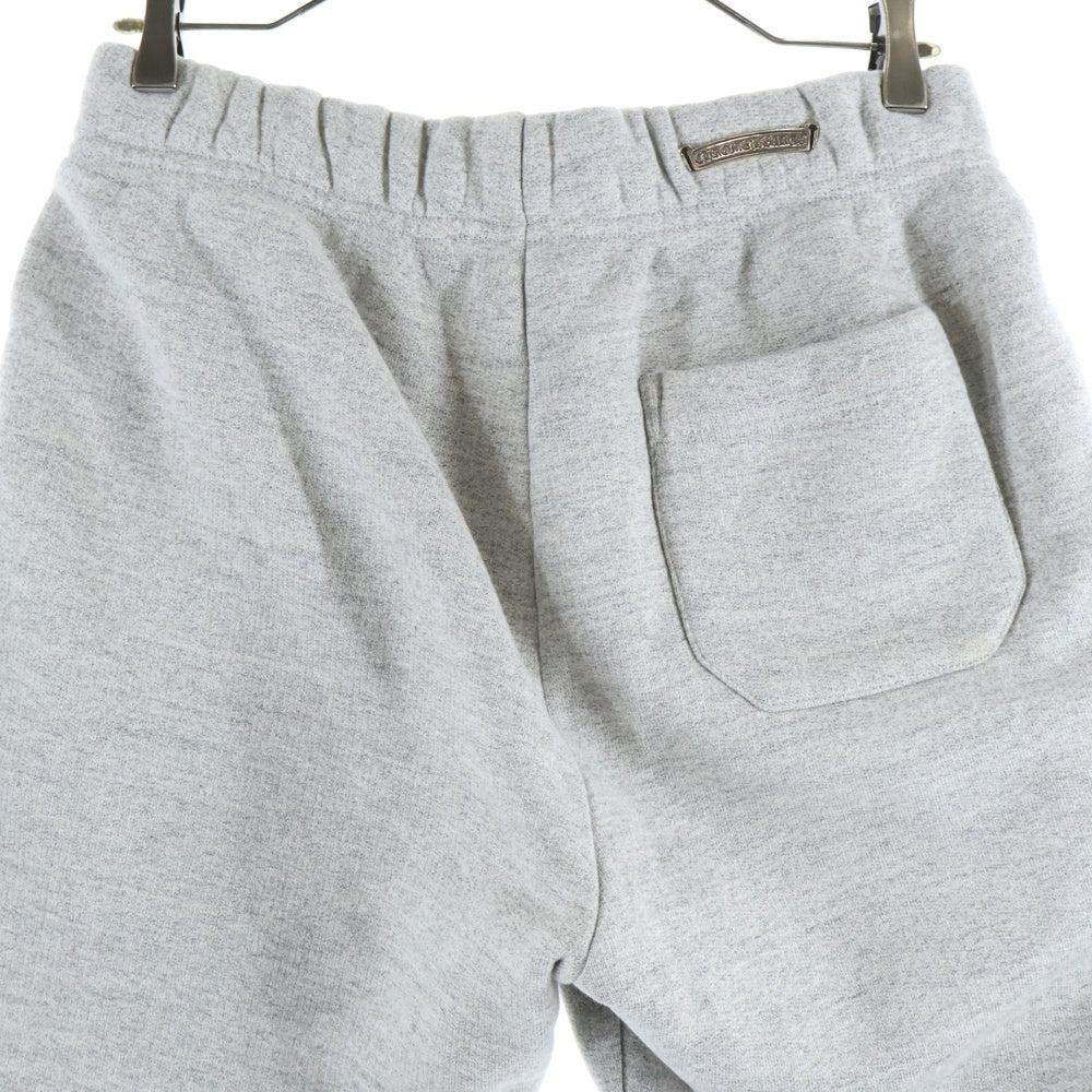 CHROME HEARTS(クロムハーツ) Y NOT CH Applique Embroidery ワイノット CHアップリケ 刺繍 スウェットショーツ ハーフパンツ グレー