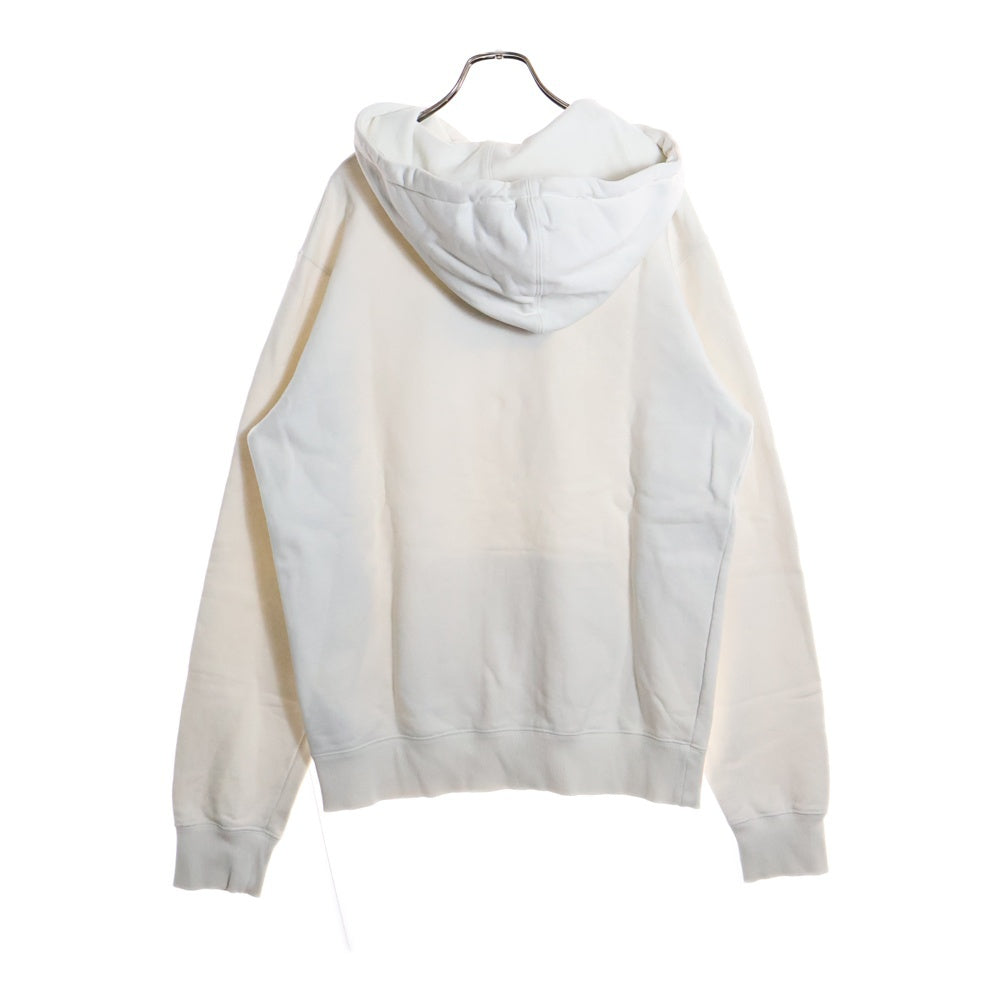 Christian Dior(クリスチャンディオール) クチュール ロゴエンブロイダリー スウェットプルオーバーパーカー ホワイト 243J691A0531 レディース