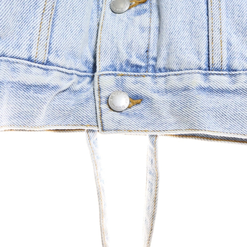 ALEXANDER WANG(アレキサンダーワン) ショート デニムトラッカー ジャケット インディゴ 4DC1242246