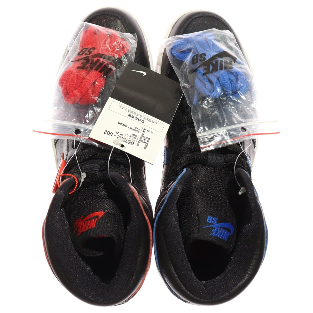 NIKE SB(ナイキエスビー) 【観賞用 2014年製】 AIR JORDAN 1 SB QS LANCE MOUNTAIN エア ジョーダン ランスマウンテン ハイカットスニーカー US10/28cm 653532-002