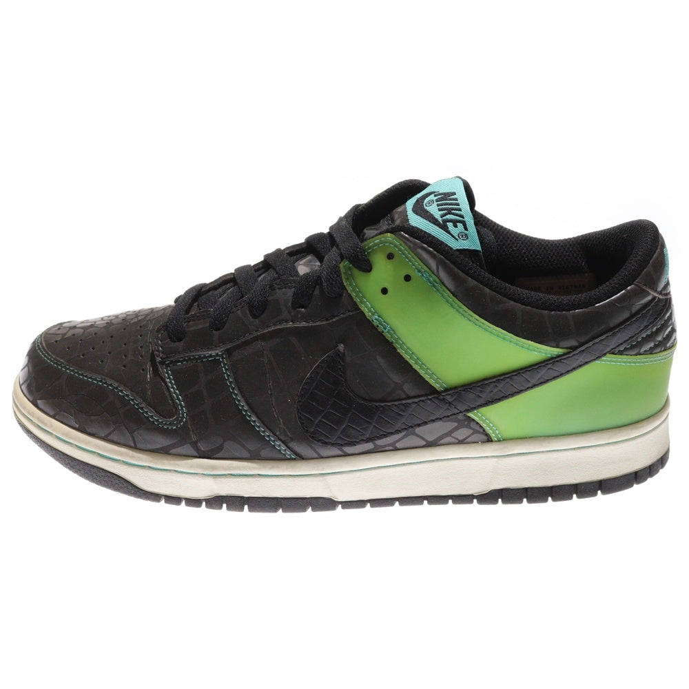 NIKE(ナイキ) 【観賞用 2006年製】 DUNK LOW UNTIFFANY ダンク アンティファニー ローカットスニーカーブラック/グリーン US9.5/27.5cm 309431-903