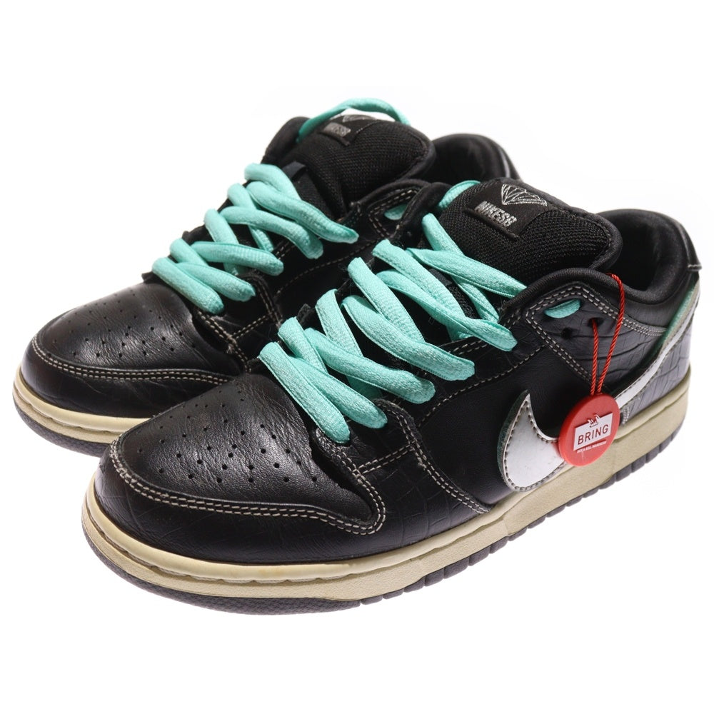 NIKE SB(ナイキエスビー) ×DIAMOND SUPPLY DUNK LOW PRO OG QS ダイヤモンド サプライ ダンク ローカットスニーカー ブラック US8/26cm BV1310-001