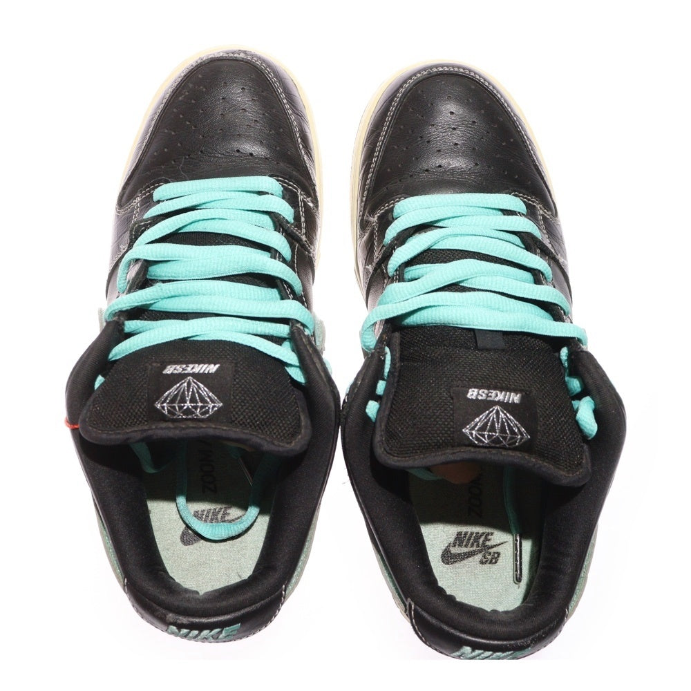 NIKE SB(ナイキエスビー) ×DIAMOND SUPPLY DUNK LOW PRO OG QS ダイヤモンド サプライ ダンク ローカットスニーカー ブラック US8/26cm BV1310-001