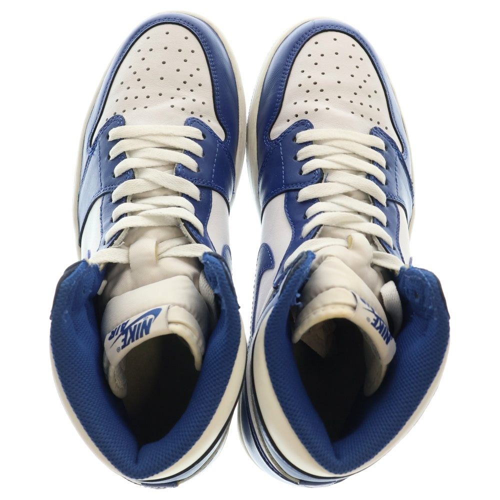 NIKE(ナイキ) AIR JORDAN 1 RETRO HIGH OG STORM BLUE エアジョーダン1 ストームブルー ハイカットスニーカー ブルー/ホワイト US9.5/27.5cm 555088-127