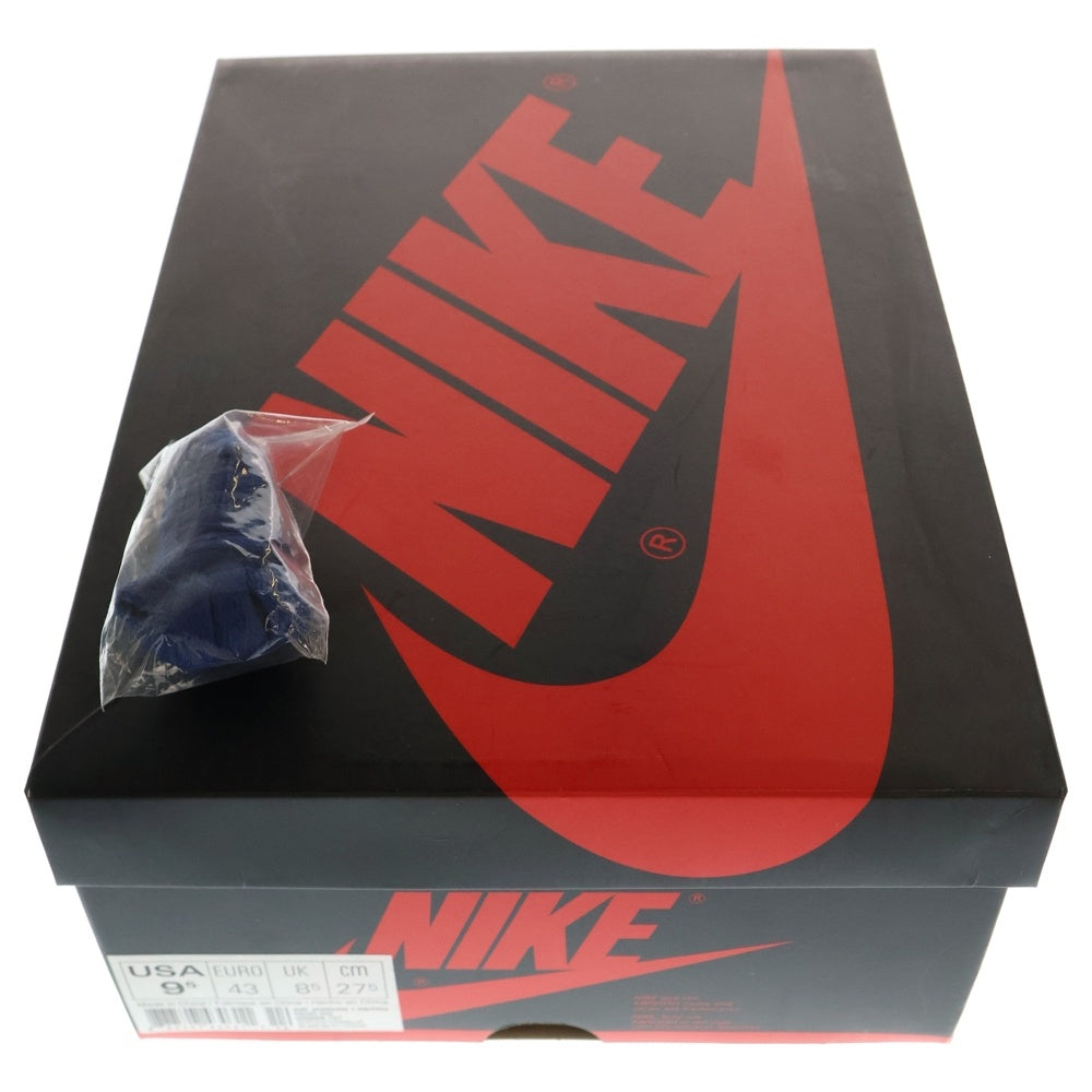 NIKE(ナイキ) AIR JORDAN 1 RETRO HIGH OG STORM BLUE エアジョーダン1 ストームブルー ハイカットスニーカー ブルー/ホワイト US9.5/27.5cm 555088-127