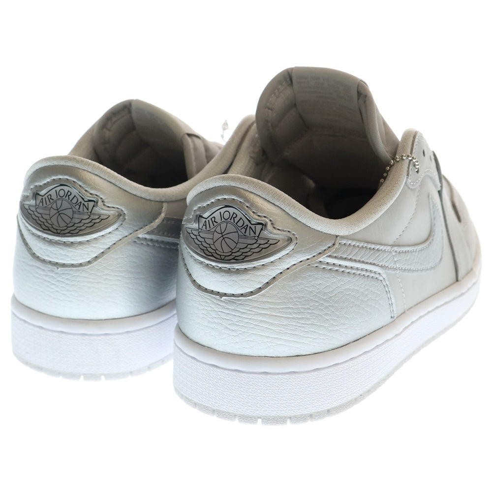 NIKE(ナイキ) AIR JORDAN 1 RETRO LOW OG SILVER エアージョーダン 1 レトロ ローカットスニーカー シルバー US10/28cm CZ0790-002