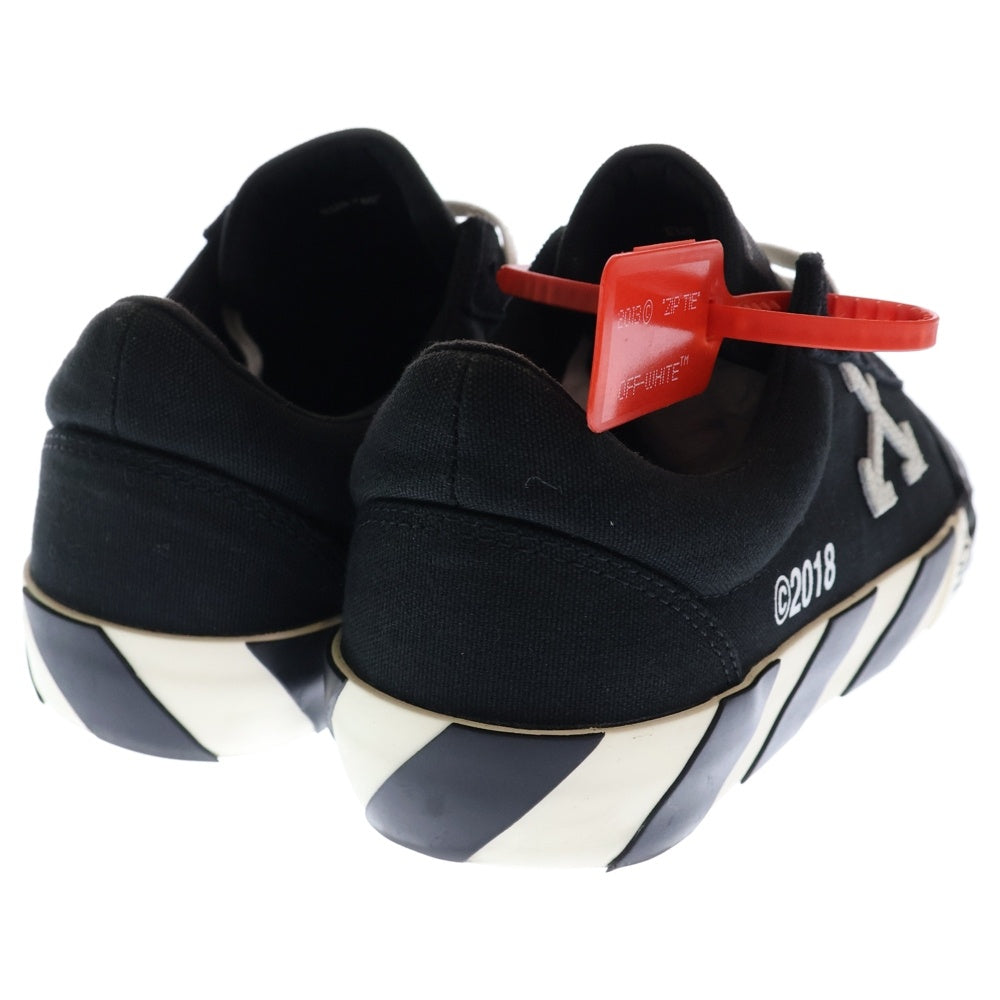 OFF-WHITE(オフホワイト) VULK LOW TOP バルク サイドロゴ ローカットスニーカー ブラック OME8-0006