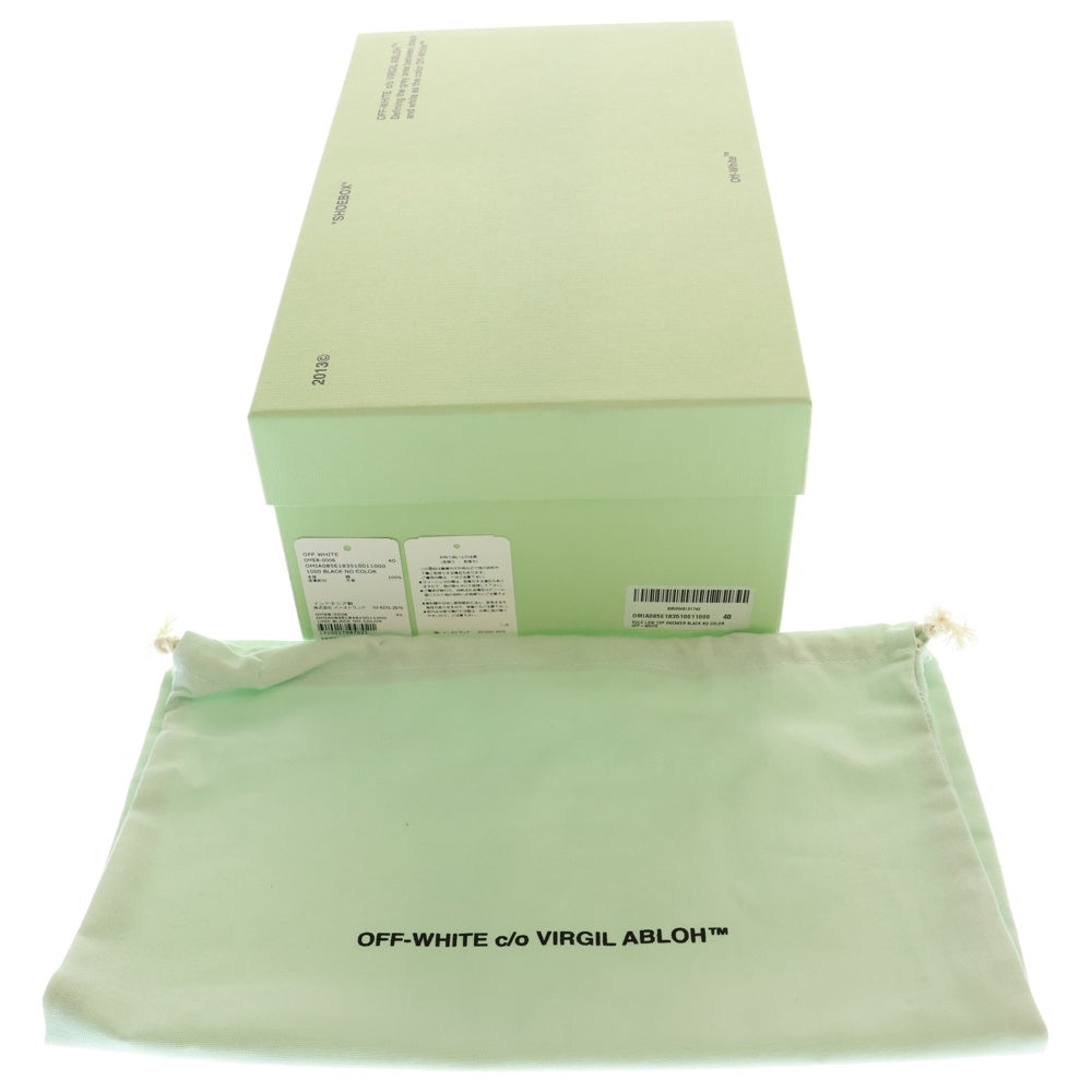 OFF-WHITE(オフホワイト) VULK LOW TOP バルク サイドロゴ ローカットスニーカー ブラック OME8-0006