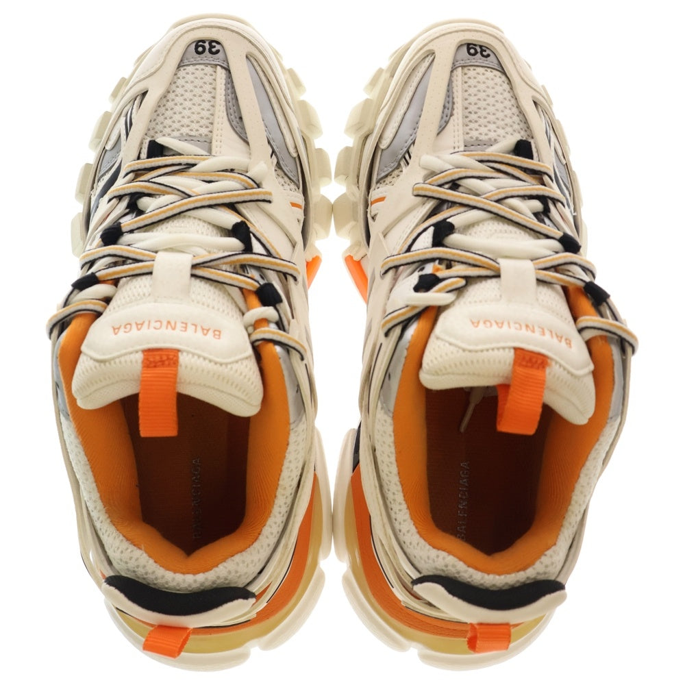 BALENCIAGA(バレンシアガ) TRACK TRAINERS トラック トレーナー ローカットスニーカー ホワイト/オレンジ 542023
