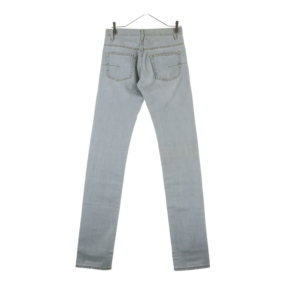 DIOR(ディオール) ボタンフライ タイトフィット デニムパンツ ライトグレー