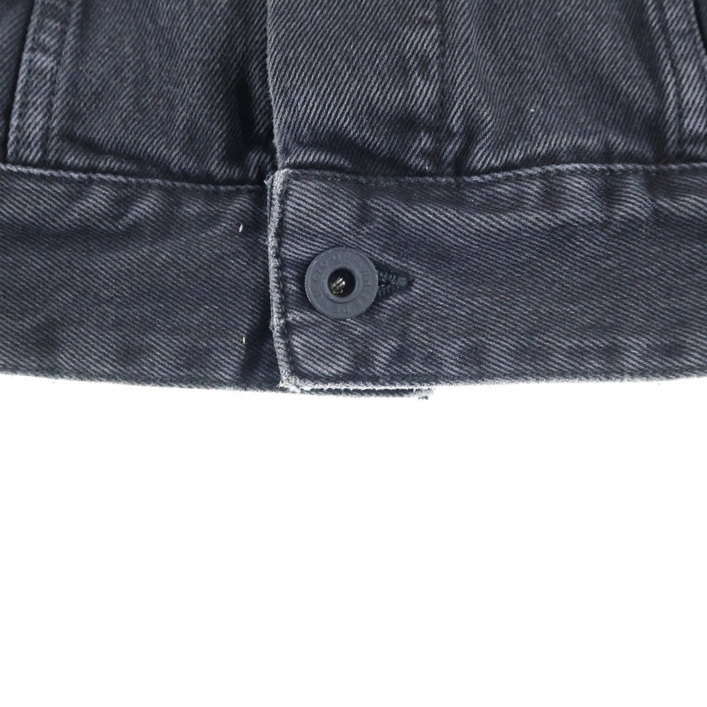 OFF-WHITE(オフホワイト) FIRETAPE DENIM JACKET ファイヤーテープ デニムジャケット ブラック OMYE005S18812024